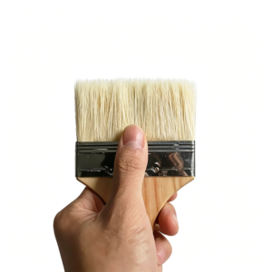 Oil painting bristle brush with no hair shedding